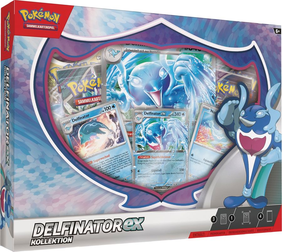 Pokemon - Delfinator EX Kollektion (Deutsch) - TCG-Tor