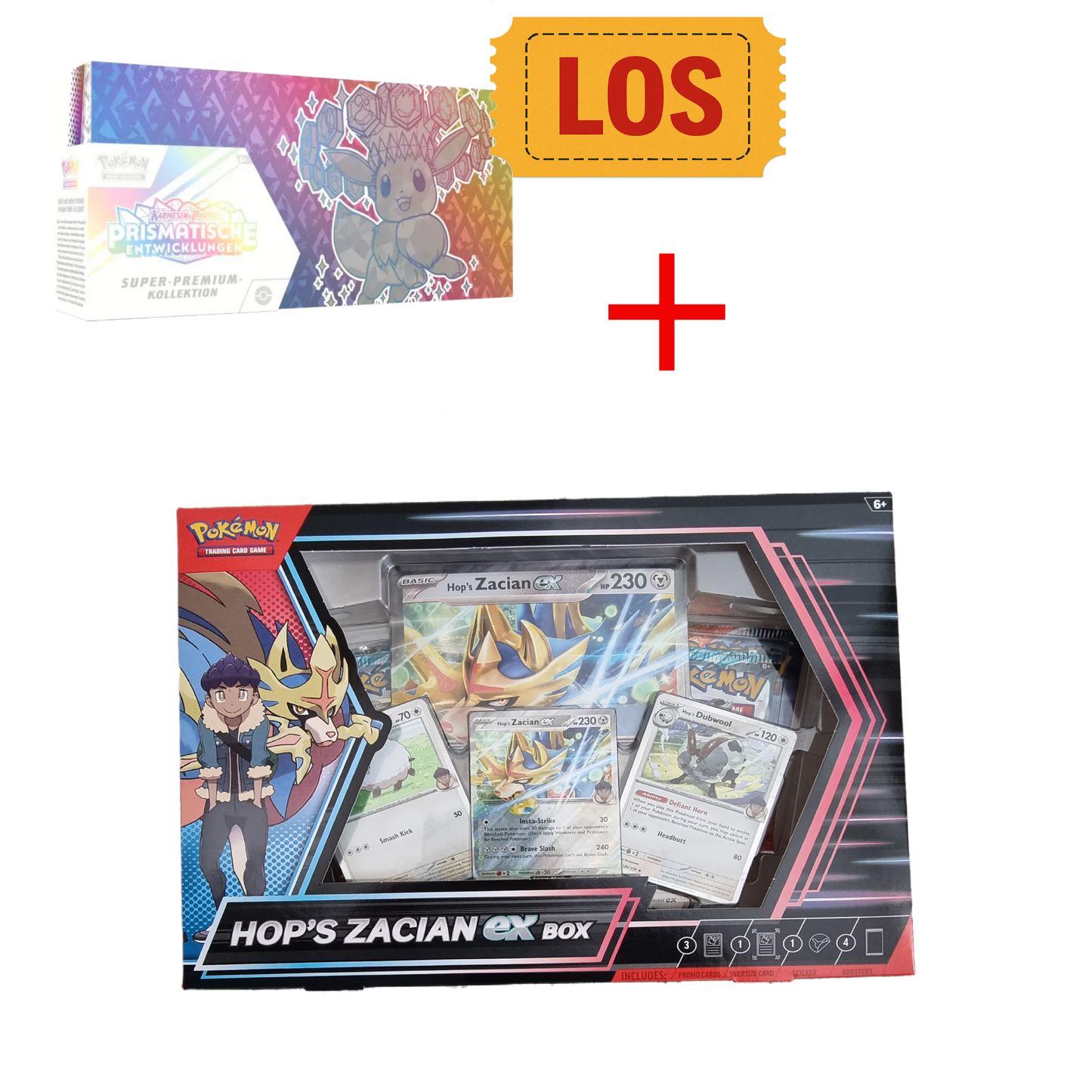 Pokémon - Hops-Zacian-ex-Kollektion-englisch