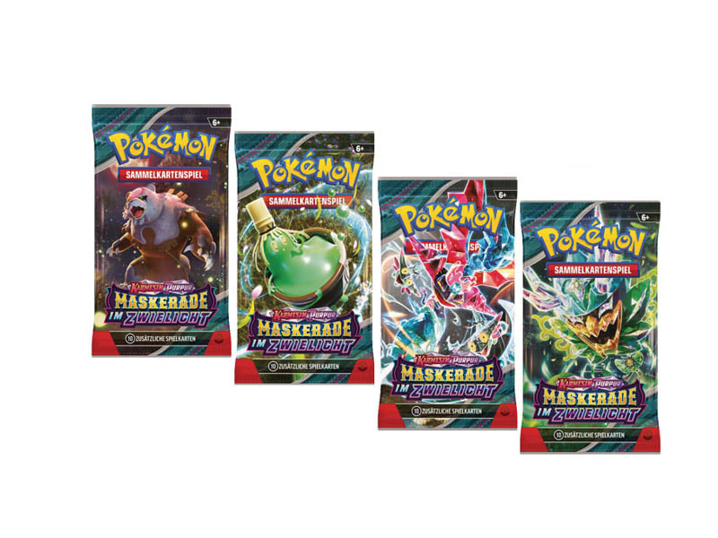 Pokémon - Karmesin & Purpur 06 - Maskerade im Zwielicht (36 Booster) (Deutsch) - TCG-Tor