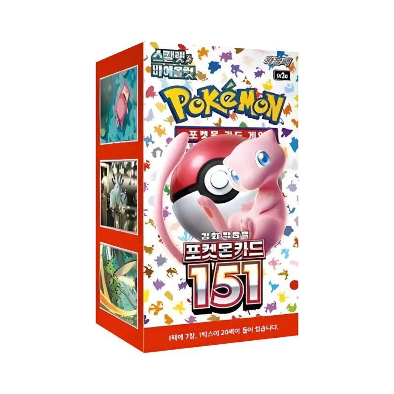 Pokémon-Scarlet - Violet – 151- Display -KOR-tcg-tor
