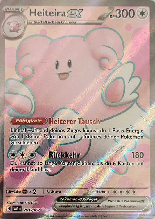 Heiteira EX- TWM 201/167 (Boosterfrisch & Deutsch)