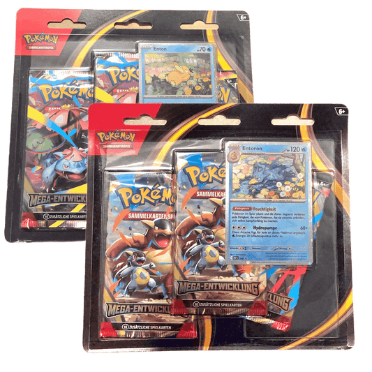 Pokemon: Mega Entwicklungen (ME01) - 3-Pack Blister [DE] tcgtor