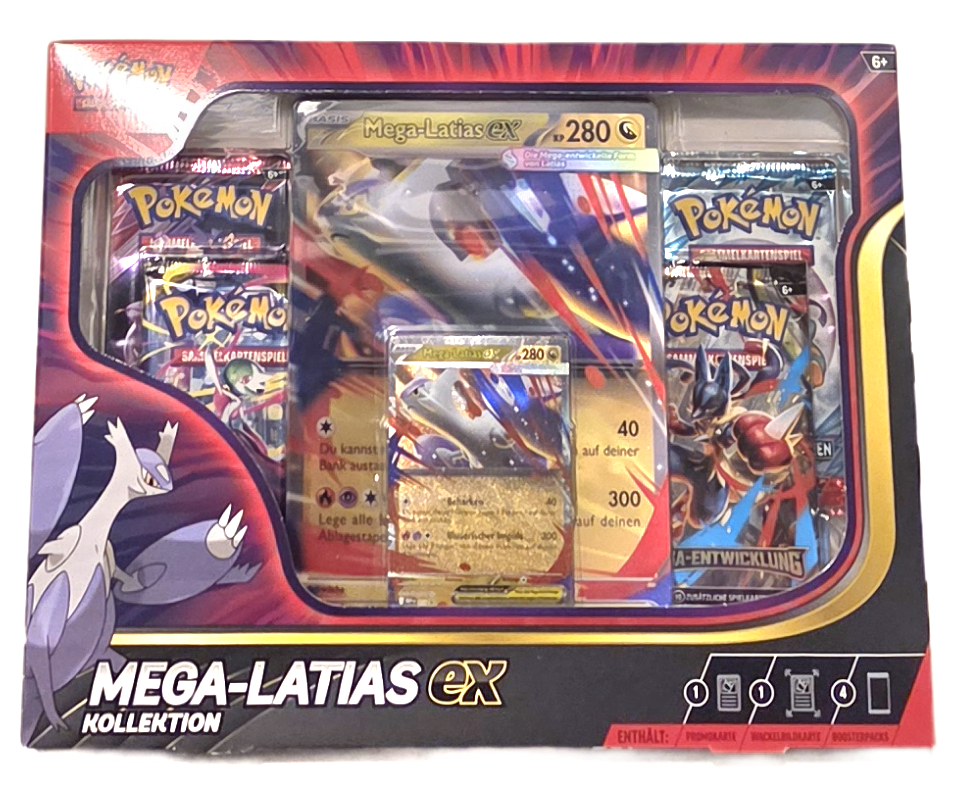 Pokémon Mega Latias ex Kollektion tcg tor