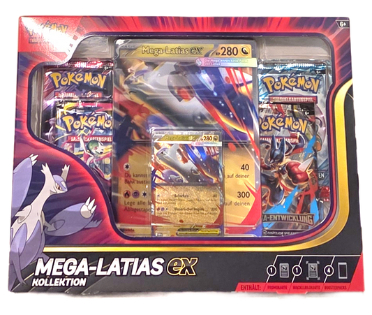 Pokémon Mega Latias ex Kollektion tcg tor