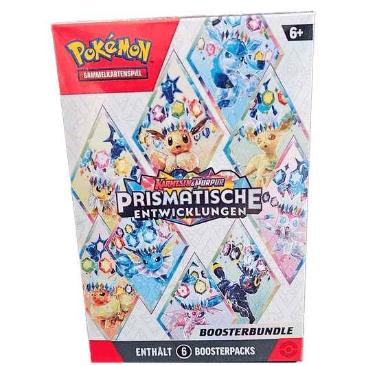 Pokémon Prismatische Entwicklungen (KP8.5) - Booster Bundle [DE]_tcgtor