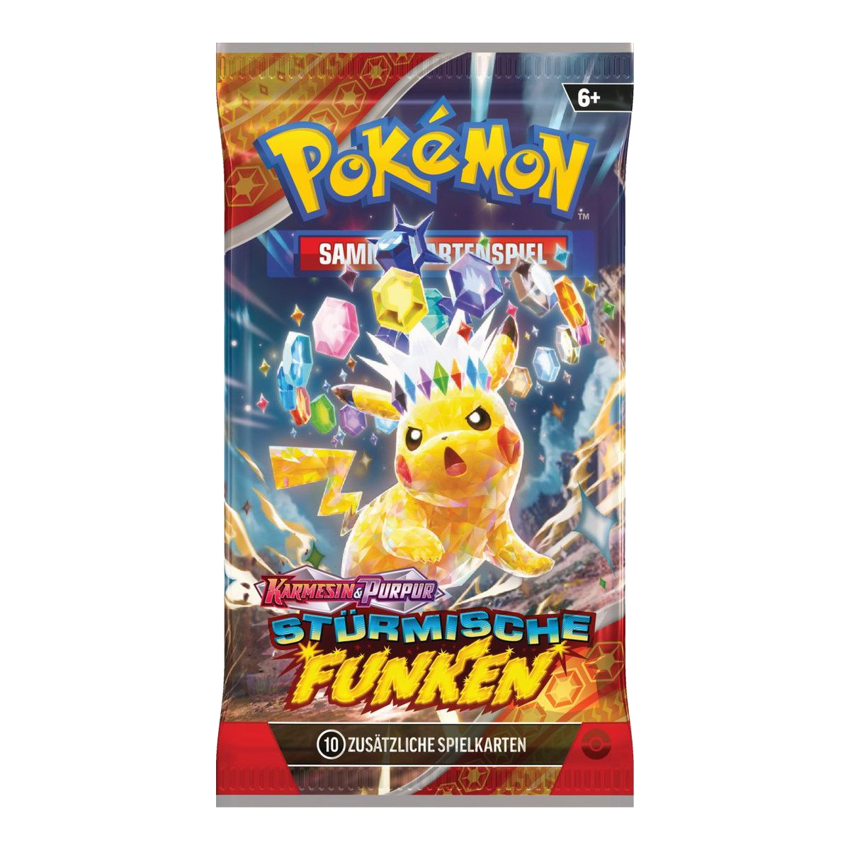 Pokémon - Booster - Karmesin & Purpur 08 - Stürmische Funken DE