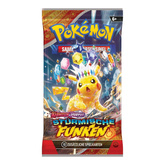 Pokémon - Booster - Karmesin & Purpur 08 - Stürmische Funken DE